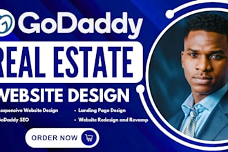 design godaddy real estate website godaddy real estate website design redesign