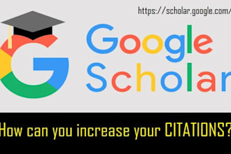 boost citations for google scholar researchgate with backdate