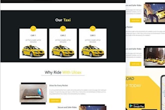 design vtc website with amazing booking features