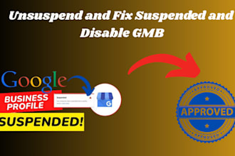 unsuspend your suspended google business profile and fix disable gmb