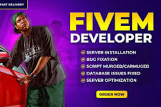 be your fivem developer and create you fivem server no qbcore