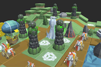 develop a professional unity 2d game for PC, android or IOS