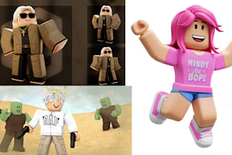 build roblox character roblox avatar roblox gfx roblox 3d model in roblox studio