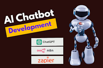 create a workflow automation service using n8n  make zapier and ai agents