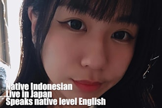 manually translate english indonesian or japanese and vice versa