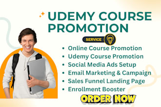 do online course promotion udemy course marketing course promotion