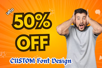 create custom font designs and ottf ttf files