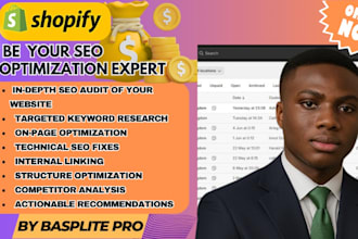 provide full SEO audit, keywords research and generative engine optimization