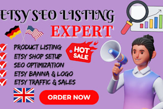 design a attractive etsy logo and shop banner for your brand identify stand out