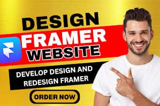 build responsive framer websites and high converting landing pages