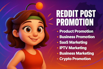 promote adult web crypto iptv business game app ai website link via reddit post