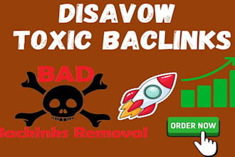 audit and remove toxic backlinks from your website