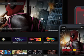 do professional iptv setup, live TV, vod, ott, epg, admin panel for all device