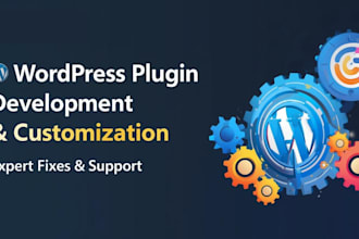 develop or customize your wordpress plugin