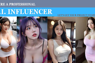 create a custom ai influencer flux lora with a comfyui workflow