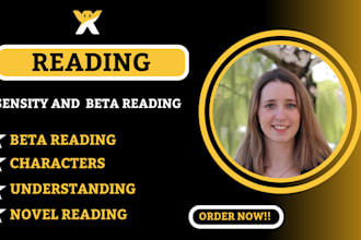 beta read your fiction or sci fi novel and offer detailed reader insight