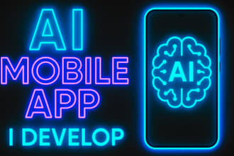 develop ai mobile app ai chatbot ai saas ai web app custom ai mobile app