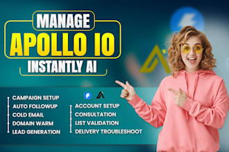 setup automations workflows and management on apollo io instantly ai