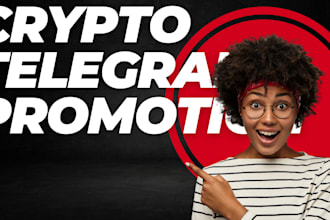 do crypto telegram promotion, twitter, telegram promotion