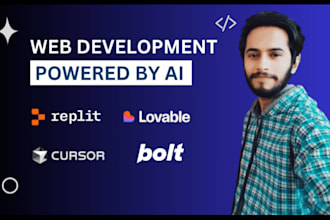build ai powered apps with replit, loveable, bolt new, cursor ai