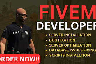 create and configure a full fivem rp server, fivem gta5 rp server, fivem scripts
