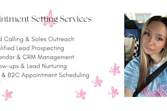 set qualified appointments tailored to your special needs