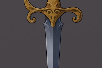 design custom weapon and objects