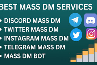 send facebook dms instagram and twitter dms to your audience