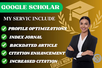 increase citations and h index on google scholar peer revie