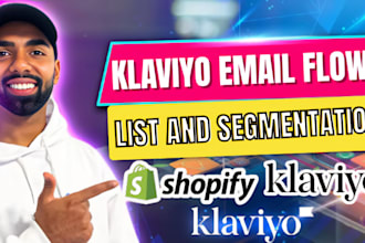audit klaviyo email flows, segment list, optimize ecommerce flows automation