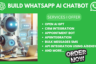build whatsapp chatbot n8n automation whatsapp business API twilio 360dialog