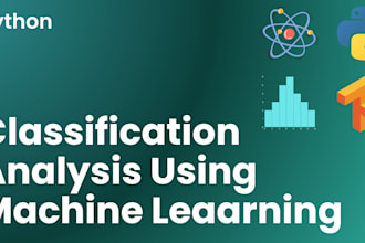 do classification analysis with python and machine learning