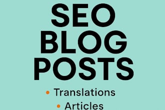 write, edit and translate texts in english, italian and spanish