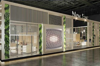 do 3d cgi car showroom, car exhibition, 3d motorhome, commercial showroom design