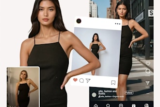 creat stunning fashion photos with ai generated models