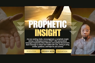 give you prophetic insight for personal growth