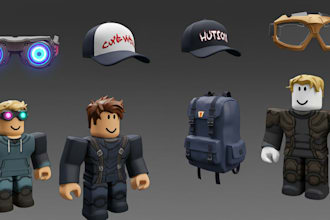 create custom, highly detailed roblox ugc model and ugc item