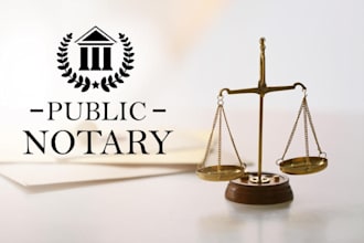 notary services for your legal documents, USA notary, licensed  US notary public