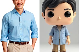 transform your photo into a funko pop style