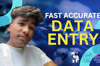 do fact and accurate data entry excel typing copy paste work