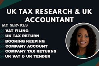 be your professional UK accountant and tax researcher