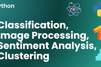 do classification, clustering, image processing, sentiment analysis tasks