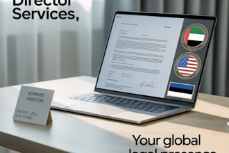 be your professional nominee director services  for uae USA and estonia