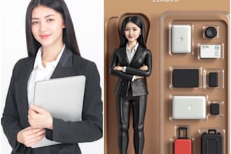 transform your photo into action figure style