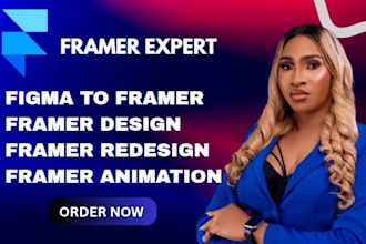 design framer website develop framer website framer landing page framer