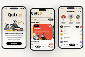 develop quiz app, ai quiz app, educational app with admin dashboard