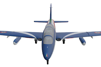 craft a high quality aircraft, aeroplane, jet for modelling and animation games