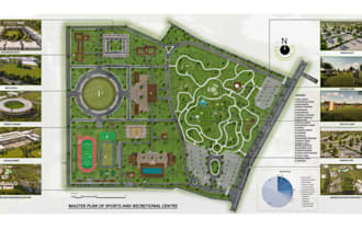 draft rv park map, campground garden map layout plat isometric map vector layout