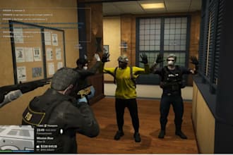 do gta 5 ped, fivem ped, props and add clothing facial rigging on the ped