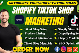 do tik tok shop setup shopify ecommerce marketing etsy shopify store promotion